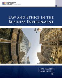 Cover image for Law and Ethics in the Business Environment