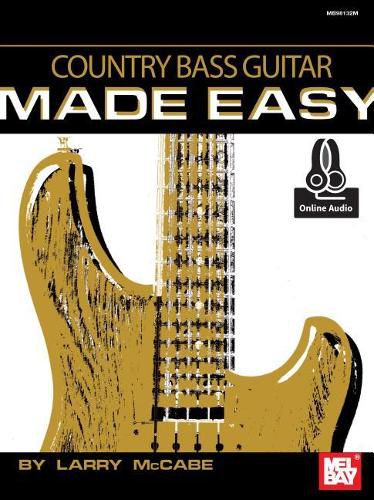 Cover image for Country Bass Guitar Made Easy