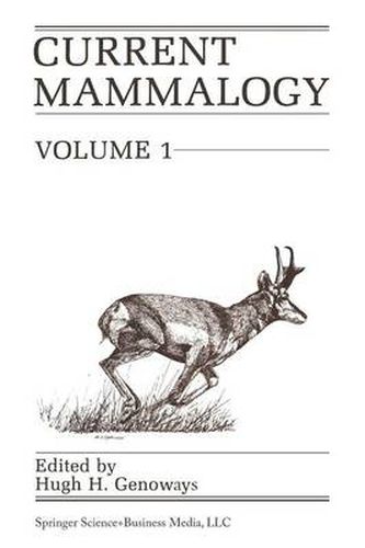 Cover image for Current Mammalogy: Volume 1
