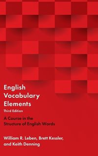 Cover image for English Vocabulary Elements