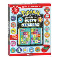 Cover image for Pokemon Color-In 3D Puffy Stickers