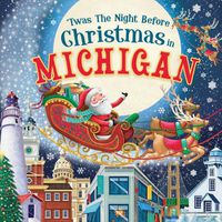 Cover image for 'Twas the Night Before Christmas in Michigan