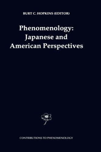 Cover image for Phenomenology: Japanese and American Perspectives