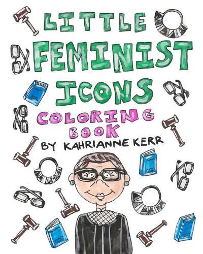 Cover image for Little Feminist Icons Coloring Book