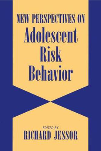 Cover image for New Perspectives on Adolescent Risk Behavior