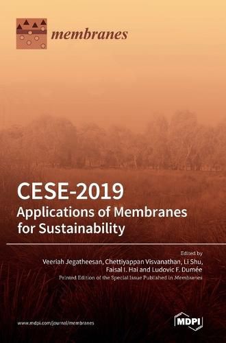 Cover image for Cese-2019: Applications of Membranes for Sustainability