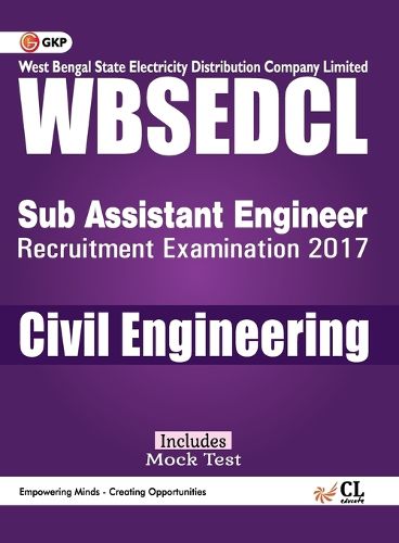 Cover image for WBSEDCLWest Bengal State Electricity Distribution Company Limited Civil Engineering (Sub Assistant Engineer)