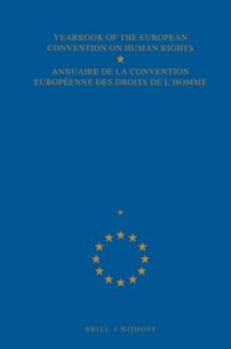 Cover image for Yearbook of the European Convention on Human Rights/Annuaire de la convention europeenne des droits de l'homme, Volume 40 (1997)