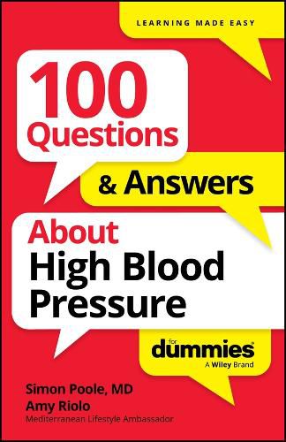 Cover image for 100 Questions & Answers About High Blood Pressure For Dummies