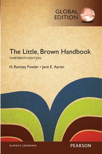 Cover image for Little, Brown Handbook, The, Global Edition