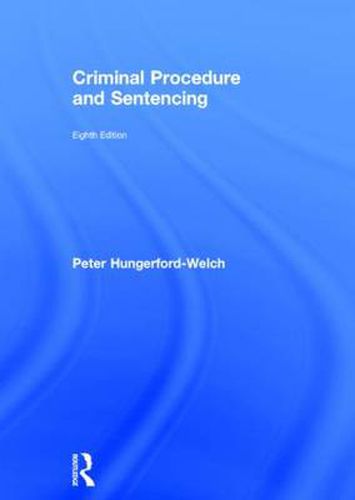 Cover image for Criminal Procedure and Sentencing