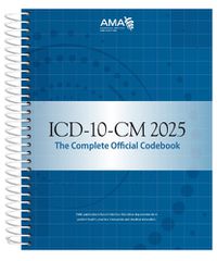 Cover image for ICD-10-CM 2025 The Complete Official Codebook