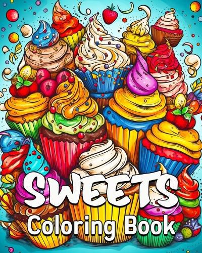 Cover image for Sweets Coloring Book