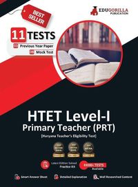 Cover image for HTET Level-I Exam 2023 (English Edition) - Haryana Primary Teacher (PRT) - 8 Mock Tests and 3 Previous Year Papers (1600 Solved Questions) with Free Access to Online Tests