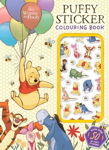 Cover image for Winnie The Pooh: Puffy Sticker Colouring Book (Disney)