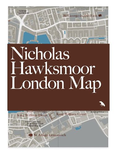 Cover image for Nicholas Hawksmoor London Map