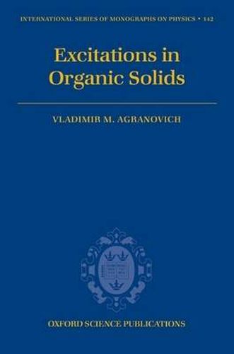 Cover image for Excitations in Organic Solids