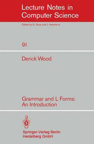 Grammar and L Forms: An Introduction