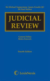 Cover image for Supperstone, Goudie & Walker: Judicial Review