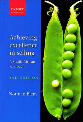 Cover image for Achieving Excellence in Selling