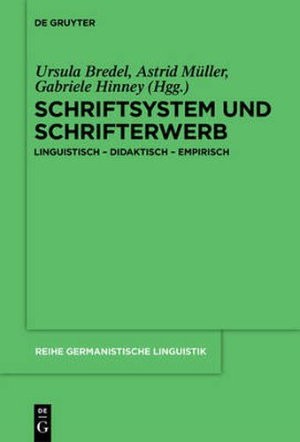 Cover image for Schriftsystem und Schrifterwerb