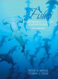 Cover image for Fishes: An Introduction to Ichthyology