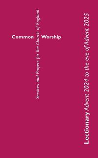 Cover image for Common Worship Lectionary Advent 2024 to the Eve of Advent 2025 (Standard Format)