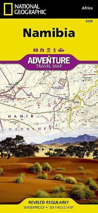 Cover image for Namibia: Travel Maps International Adventure Map