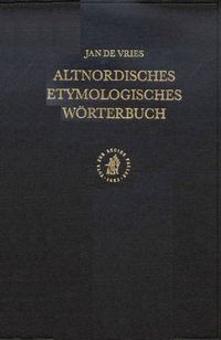 Cover image for Altnordisches etymologisches Woerterbuch