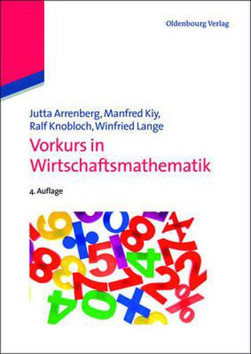 Cover image for Vorkurs in Wirtschaftsmathematik