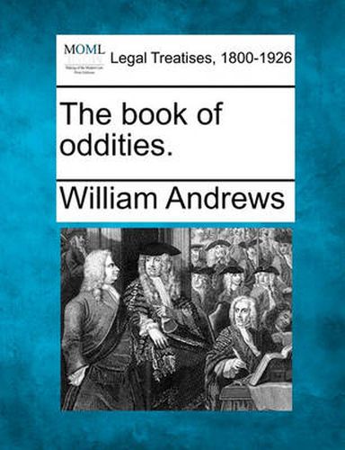 Cover image for The Book of Oddities.