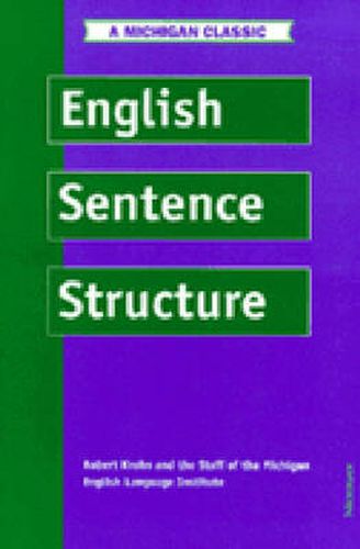 Cover image for English Sentence Structure