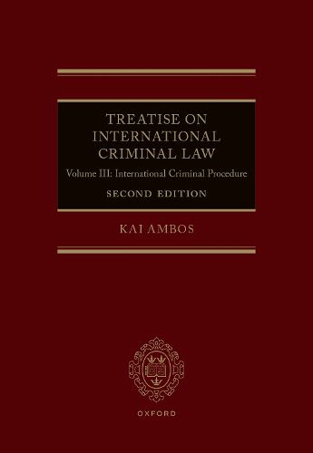 Cover image for Treatise on International Criminal Law