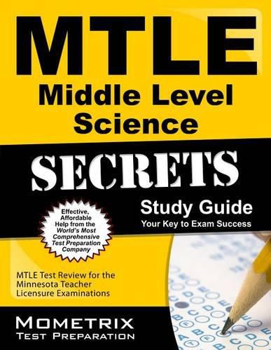 Cover image for Mtle Middle Level Science Secrets Study Guide: Mtle Test Review for the Minnesota Teacher Licensure Examinations