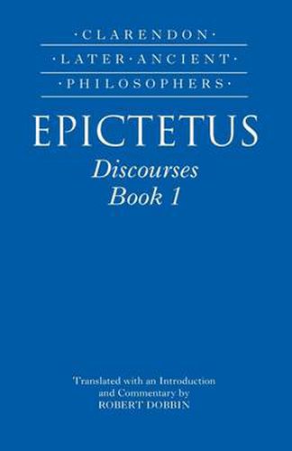 Cover image for Epictetus: Discourses, Book 1