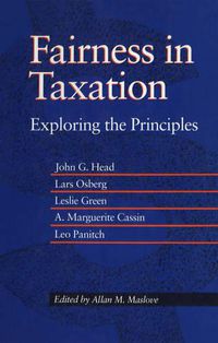 Cover image for Fairness in Taxation: Exploring the Principles