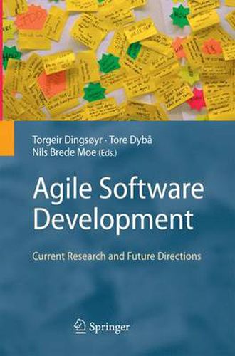 Cover image for Agile Software Development: Current Research and Future Directions