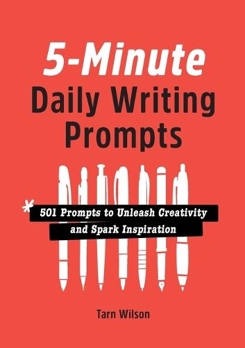 Cover image for 5-Minute Daily Writing Prompts: 501 Prompts to Unleash Creativity and Spark Inspiration