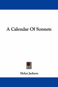 Cover image for A Calendar of Sonnets