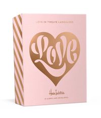 Cover image for Love In Twelve Languages: 12 Foil-Stamped Note Cards with Envelopes