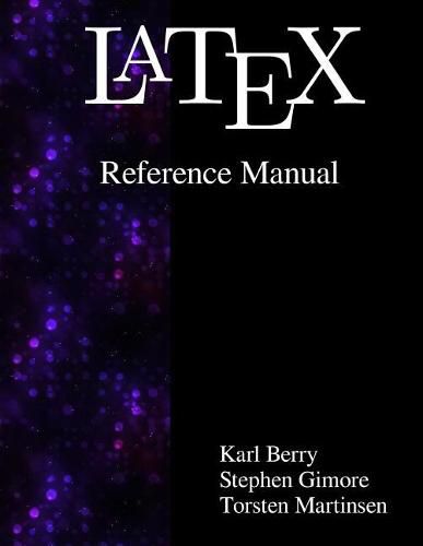 Cover image for Latex Reference Manual