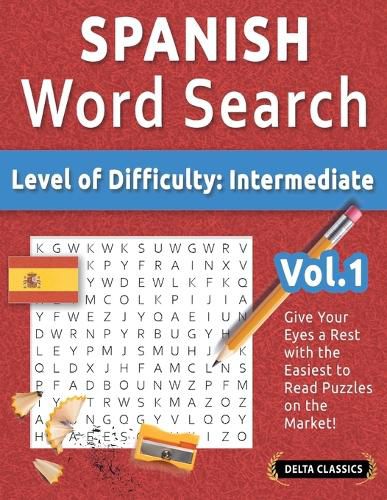 Cover image for Spanish Word Search - Level of Difficulty