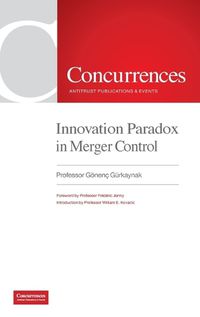 Cover image for Innovation Paradox in Merger Control