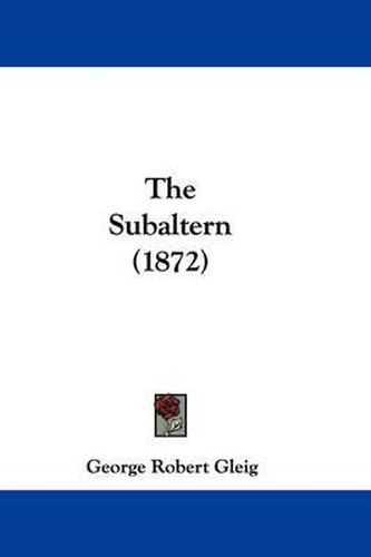 Cover image for The Subaltern (1872)