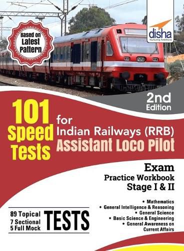 Cover image for 101 Speed Test for Indian Railways (Rrb) Assistant Loco Pilot Exam Stage I & II