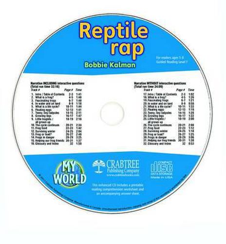 Cover image for Reptile Rap - CD Only