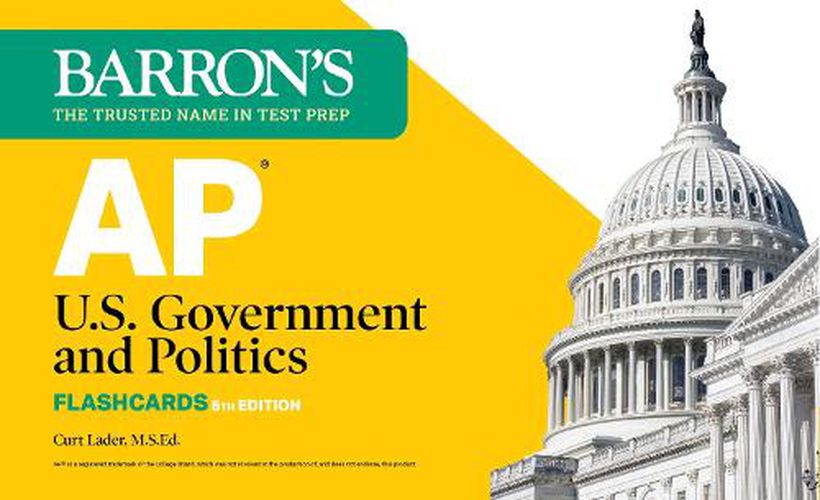 Cover image for AP U.S. Government and Politics Flashcards, Fifth Edition: Up-to-Date Review