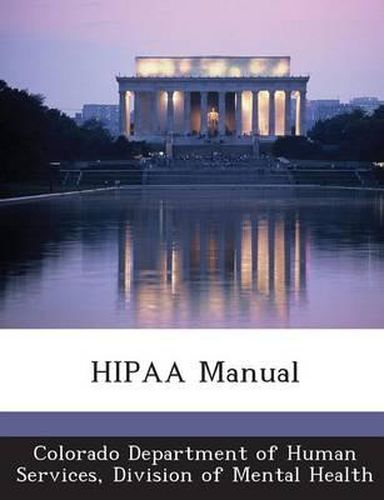 Cover image for Hipaa Manual