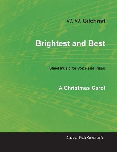 Cover image for Brightest and Best - Sheet Music for Voice and Piano - A Christmas Carol