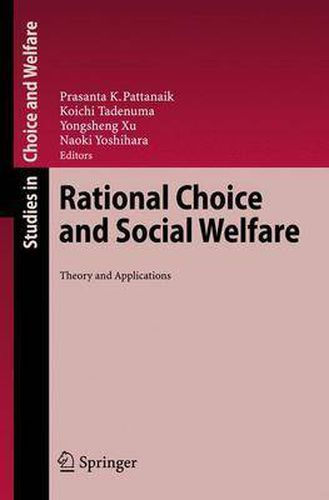 Cover image for Rational Choice and Social Welfare: Theory and Applications